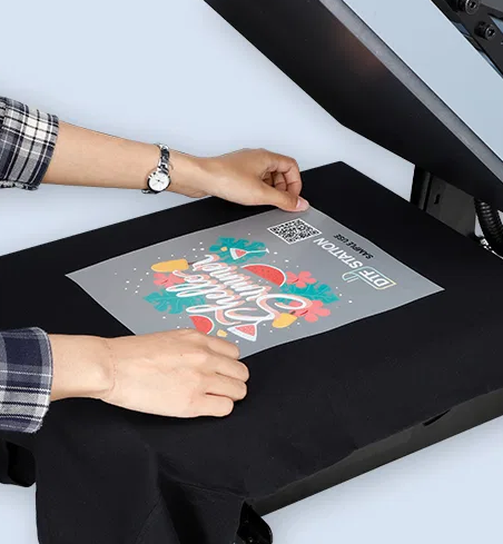 Direct to Film printing technology for detailed designs